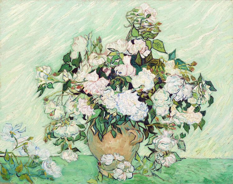 Poster Roses, 1890