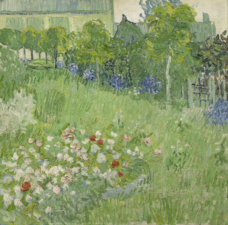 Canvas Print Daubigny's garden, 1890
