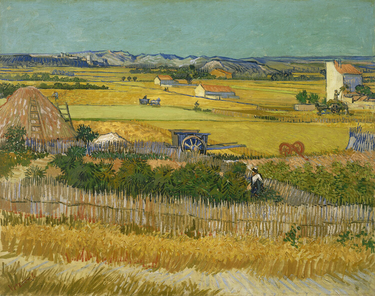 Canvas Print The Harvest, 1888