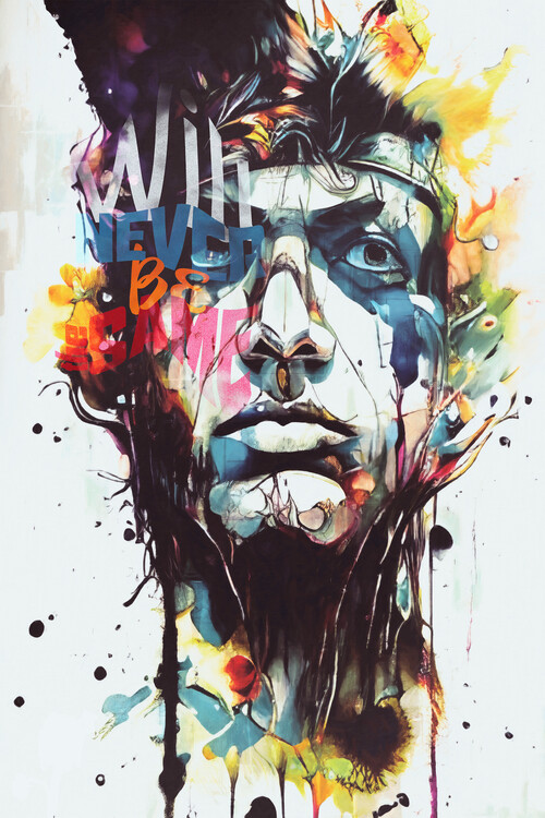 Poster We will never be the same