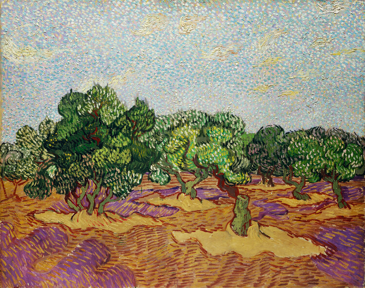 Sticker Olive Trees (1889)