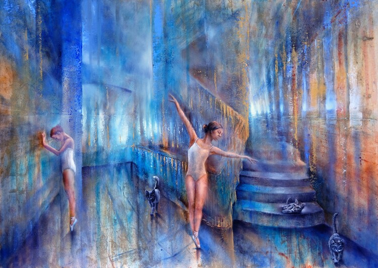 Poster Cats and ballerinas