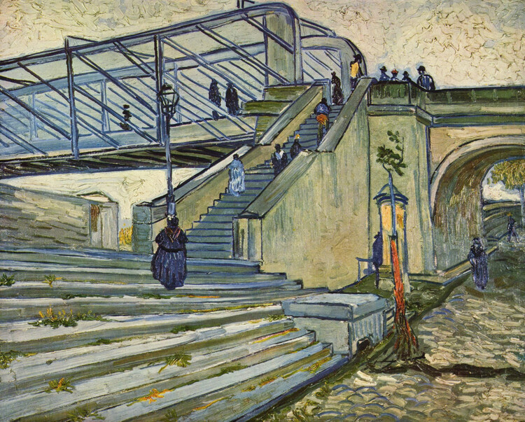 Poster Bridge of Trinquetaille, 1888