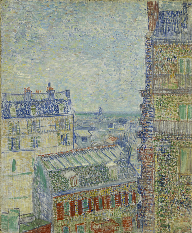 Canvas Print View of Paris