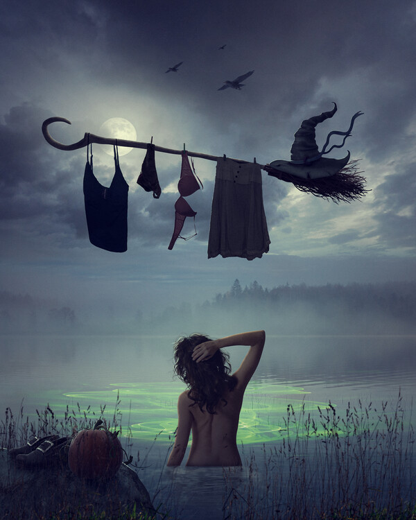 Canvas Print The Witch.