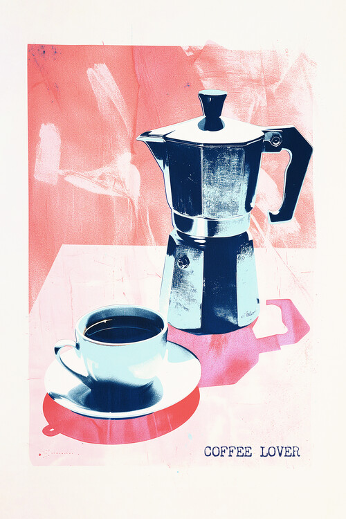 Poster Malou Studio - Coffee Lover