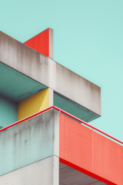 Poster Malou Studio - Colourful Architecture 05