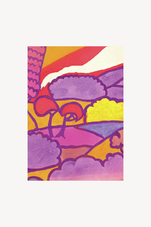 Poster Malou Studio - Colourful Landscape