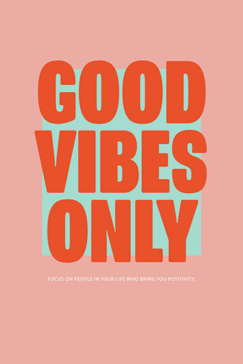 Poster Malou Studio - Good Vibes only
