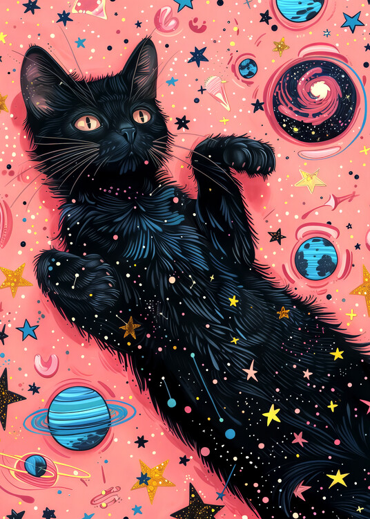 Poster Candy Cat the Star II