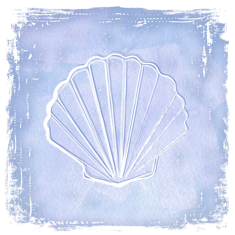 Poster Blue Sea Life One Set