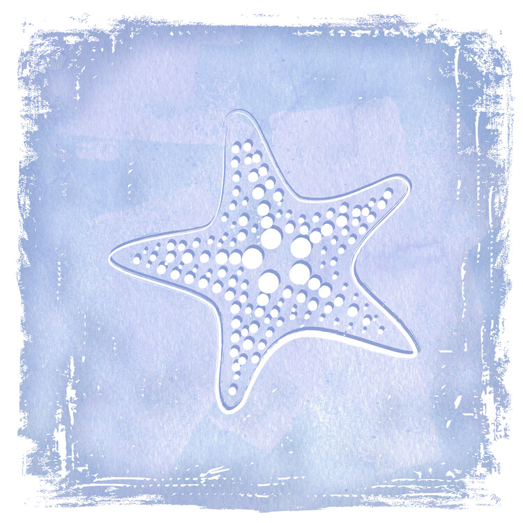 Poster Blue Sea Life Two Set