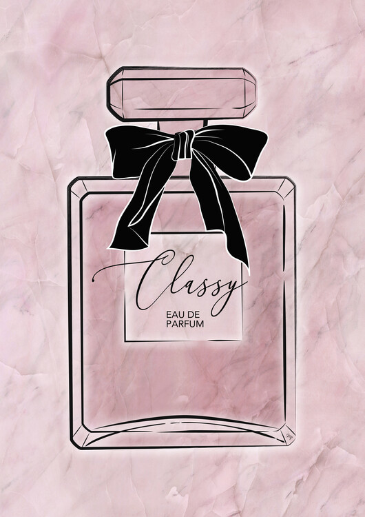 Poster Classy Perfume Pink