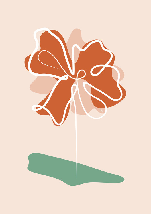 Плакат Graphic Flower