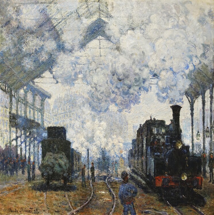 Poster Arrival of the Normandy Train (1877)
