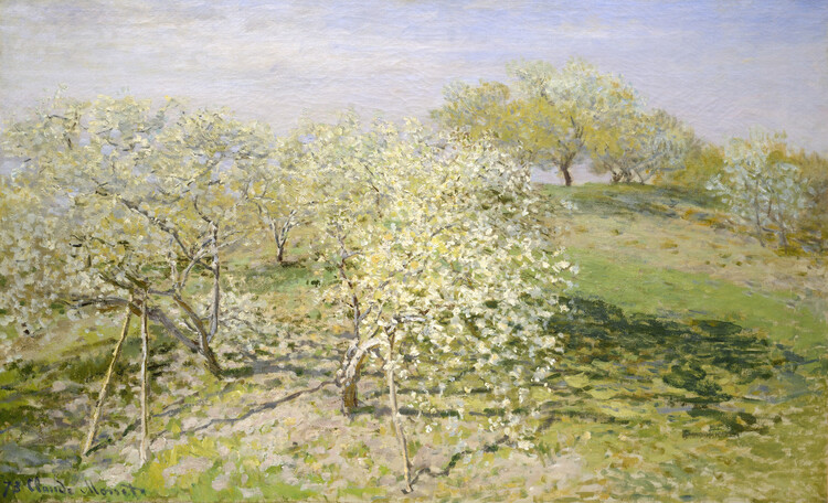 Plakat Spring – Fruit Trees in Bloom (1873)