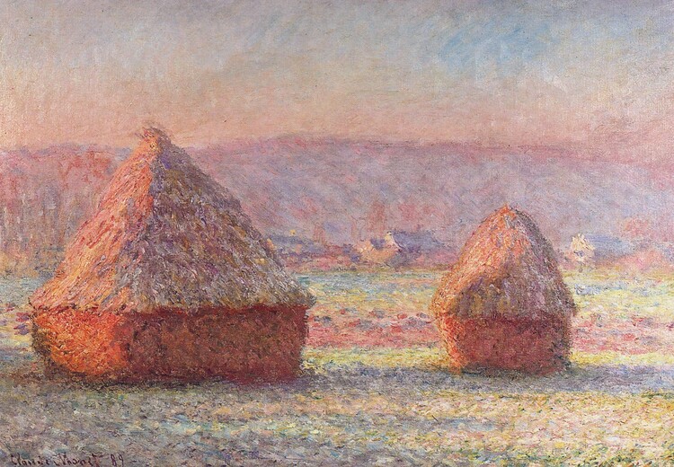 Tablou pe pânză White Frost (1889)