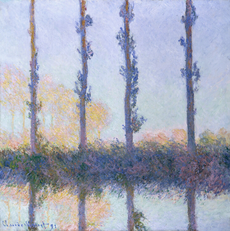 Tablou pe pânză The Four Trees (1891)