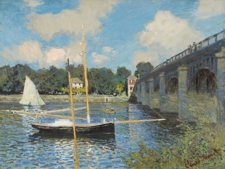 Poster The Bridge at Argenteuil (1874)