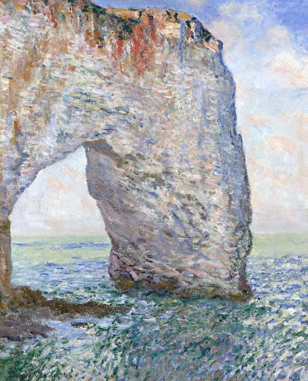 Poster The Manneporte seen from Below (1883)