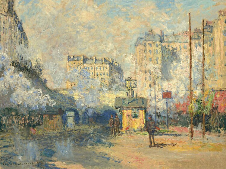 Plakát Gare Saint Lazare (1877)