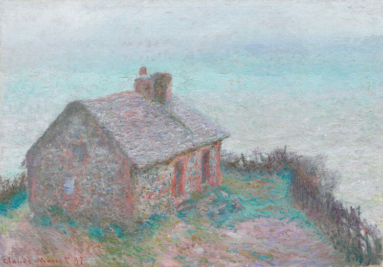 Poster The Customs House at Varengeville (1897)