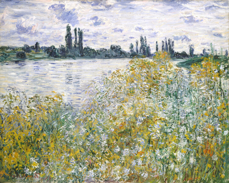 Plakat Île aux Fleurs near Vétheuil (1880)