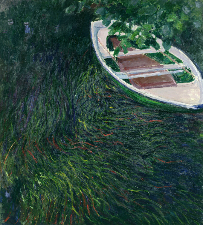 Картината върху платно The Row Boat