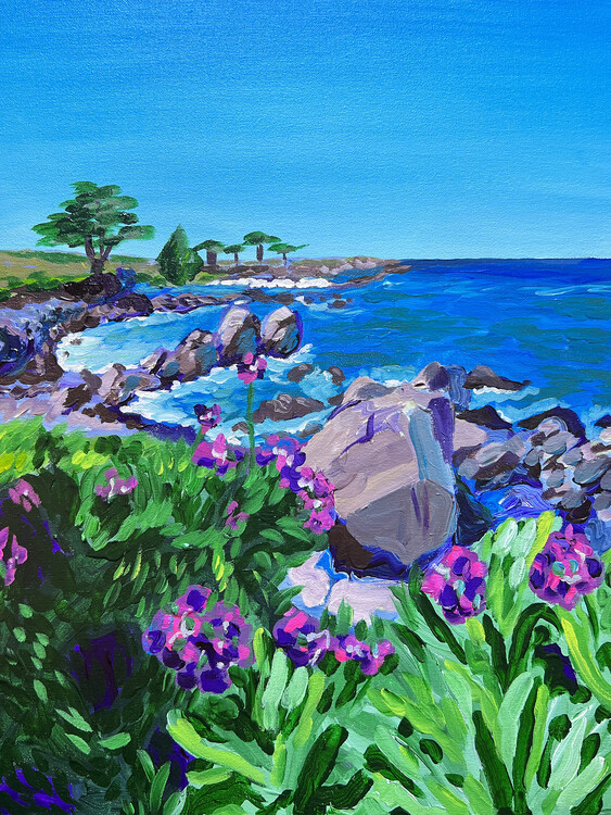 Принти на полотні Lovers Point