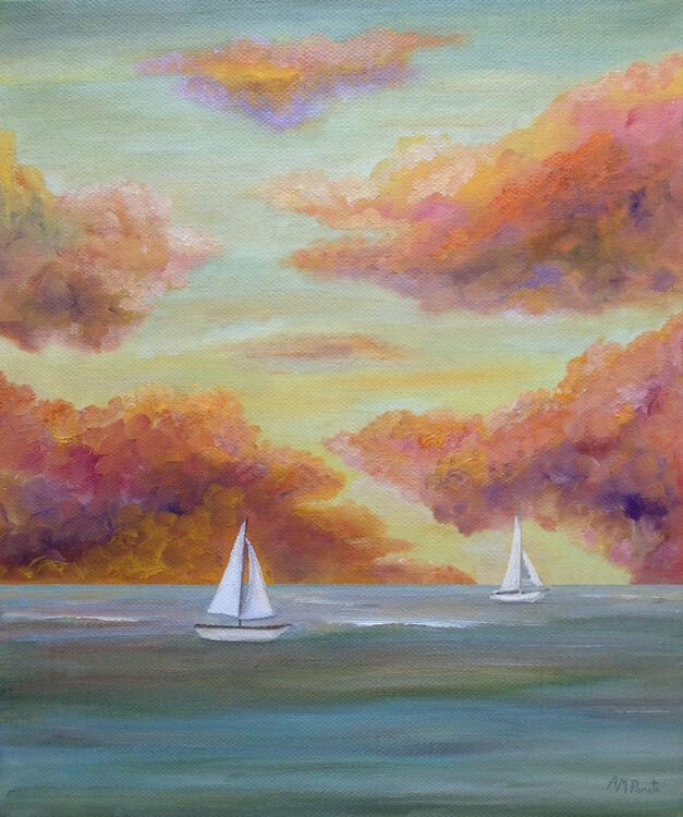 Poster Autumn Sailing