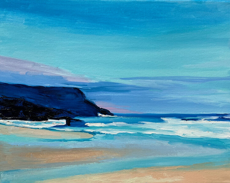 Canvas Print Morning View