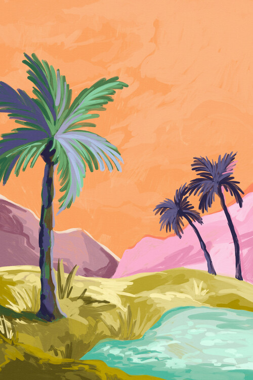 Poster Palmtrees