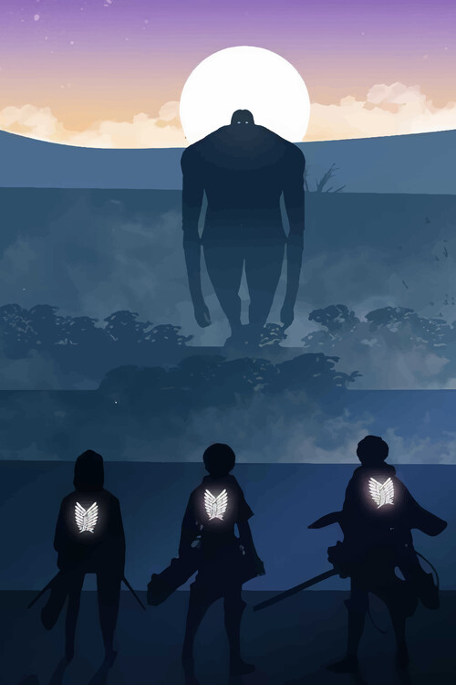 Poster attack on titan