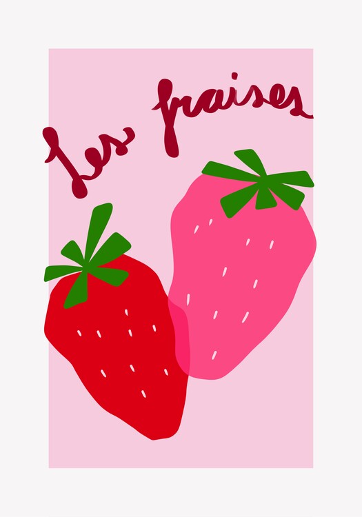 Poster Les Fraises