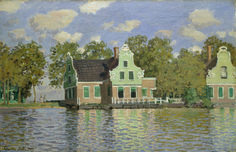 Poster The House on the River Zaan in Zaandam