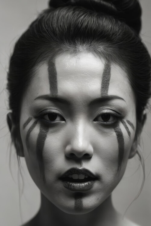 Αφίσα Portrait of a geisha