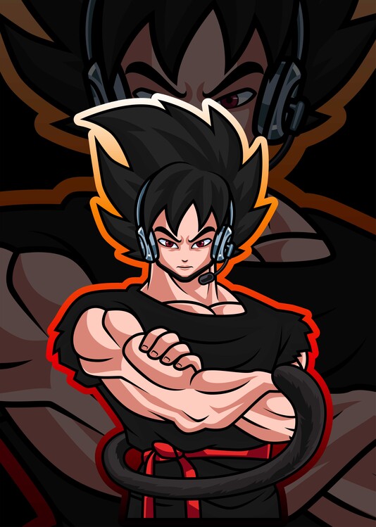 Canvas Print Gk Anime