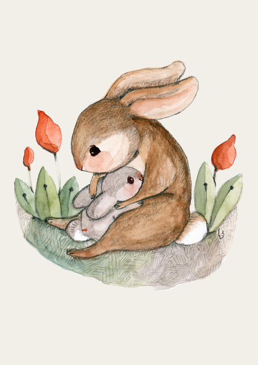 Poster BUNNY HUG