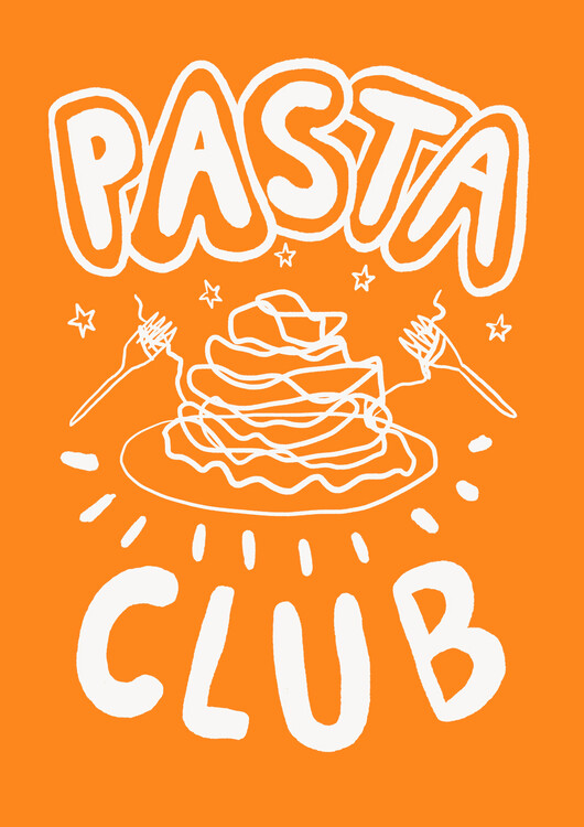 Wall Mural Pasta Club