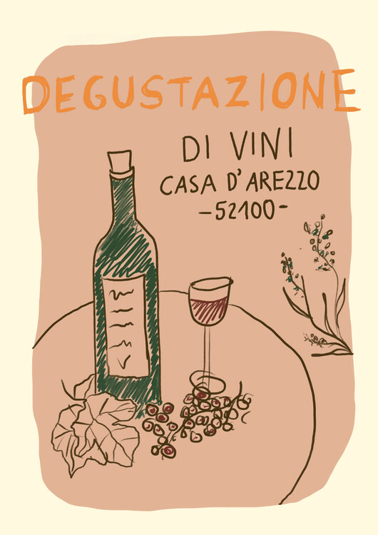 Sticker Degustationen Up