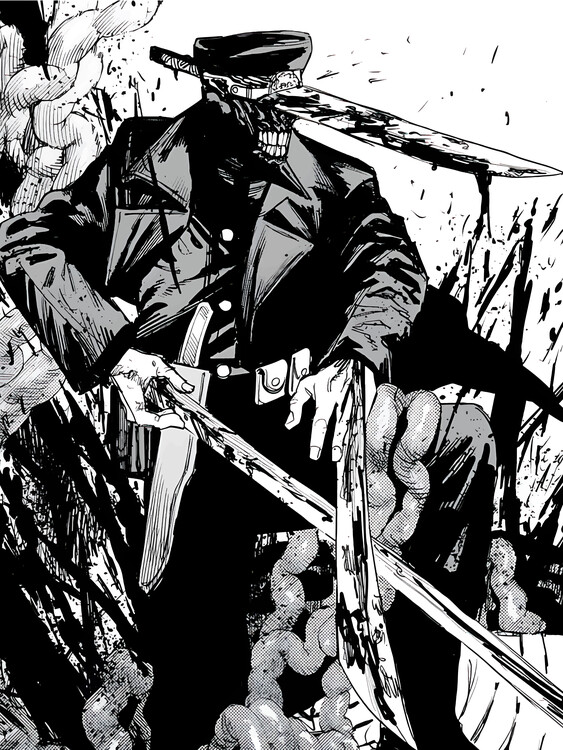 Plakat Samurai Sword Chainsaw Man