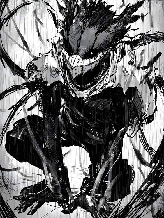 Poster Izuku Midoriya My Hero Academia