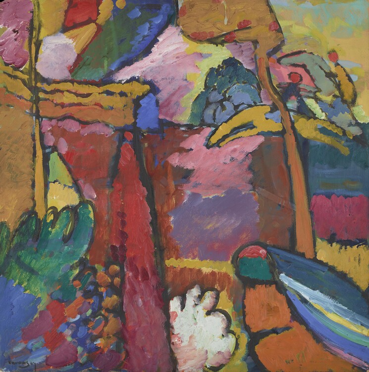 Canvas Print Study for Improvisation V