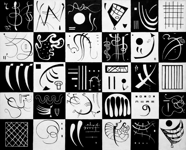 T-shirt Trente Kandinsky (1937)