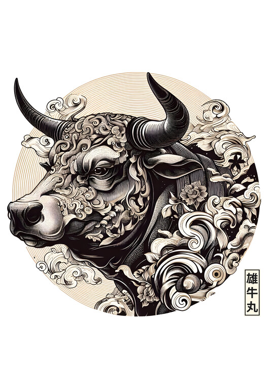 Poster Majestic Bull
