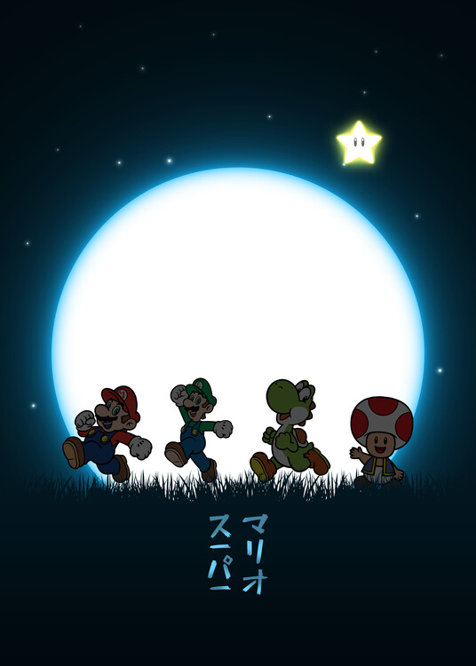 Poster King Mario Bros