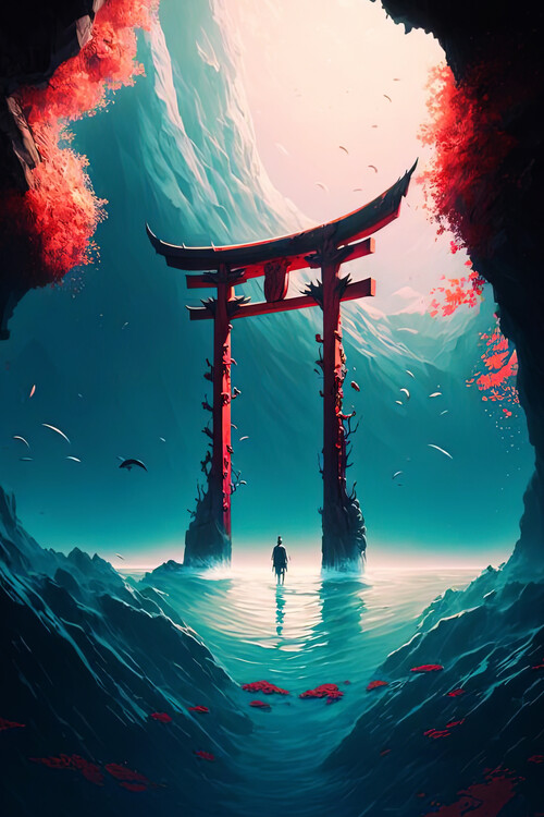 Poster anime landscape