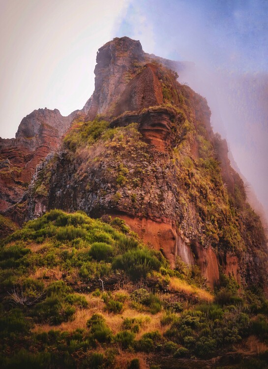 Plakát Berglandschaft auf Madeira Portugal Pico do arieiro