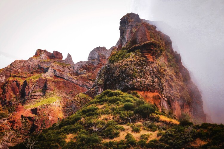 Плакат Berglandschaft auf Madeira Portugal Pico do arieiro