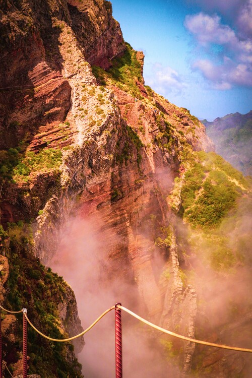 Плакат Berglandschaft auf Madeira Portugal Pico do arieiro